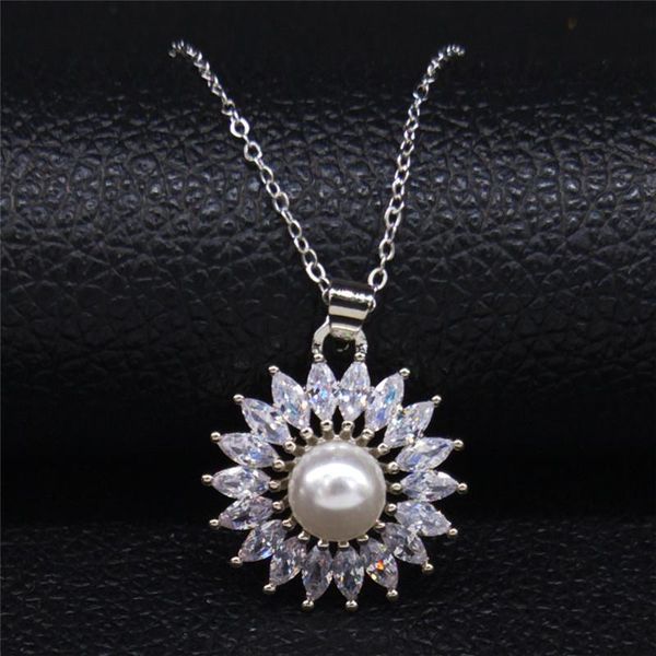 pendant necklaces 2021 flower zircon copper imitation pearls necklace women silver color pendants jewelry cadenas mujer n20341s04
pendant necklaces 2021 flower zircon copper imitation pearls necklace women silver color pendants jewelry cadenas mujer n20341s04
