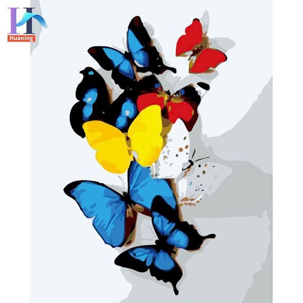 huaning painting by numbers kits for beginner colorful butterfly animal diy oil paints drawing acrylic pigment canvas home decor
huaning painting by numbers kits for beginner colorful butterfly animal diy oil paints drawing acrylic pigment canvas home decor