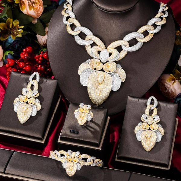 earrings & necklace kellybola fashion zircon flower bracelet ring set noble bride wedding exclusive jewelry 2021, Silver
earrings & necklace kellybola fashion zircon flower bracelet ring set noble bride wedding exclusive jewelry 2021, Silver