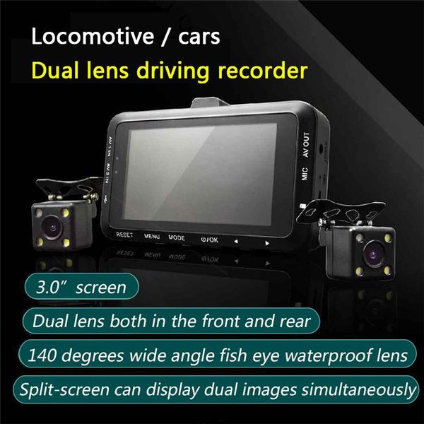 car rear view cameras& parking sensors dv168 dual camera motorcycle dvr dash cam 3.0 inch 1080p hd g-sensor driving recorder with front and
car rear view cameras& parking sensors dv168 dual camera motorcycle dvr dash cam 3.0 inch 1080p hd g-sensor driving recorder with front and
