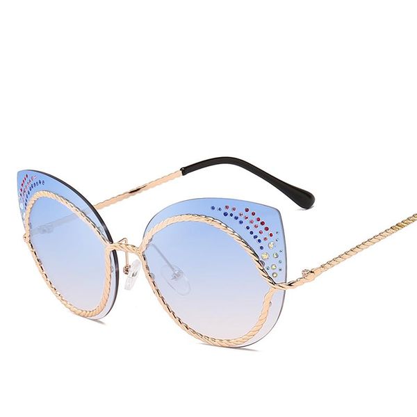 glausa luxury cat eye diamond sunglasses women diamond point drill sun glasses triangle brand designer, White;black
glausa luxury cat eye diamond sunglasses women diamond point drill sun glasses triangle brand designer, White;black