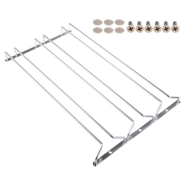 hooks & rails 3 rows wine glass rack under cabinet stemware holder glasses storage hanger metal organizer for au31 21 dropship
hooks & rails 3 rows wine glass rack under cabinet stemware holder glasses storage hanger metal organizer for au31 21 dropship