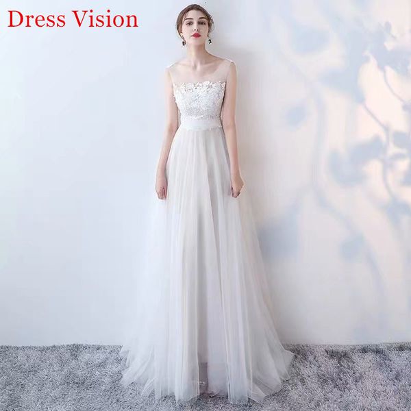 2021 vestido noiva lace applique o-neck sleeveless wedding soiree bride to be robe de marie egms, White
2021 vestido noiva lace applique o-neck sleeveless wedding soiree bride to be robe de marie egms, White