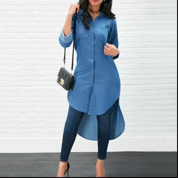 hirigin autumn womens denim jeans dress button solid long sleeve v neck casual shirt irregular dress, Black;gray
hirigin autumn womens denim jeans dress button solid long sleeve v neck casual shirt irregular dress, Black;gray