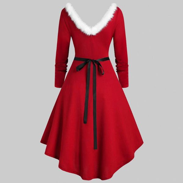 casual dresses 2021 autumn winter women's christmas plush deep v large hem dress costume girl cute sling irregular, Black;gray
casual dresses 2021 autumn winter women's christmas plush deep v large hem dress costume girl cute sling irregular, Black;gray