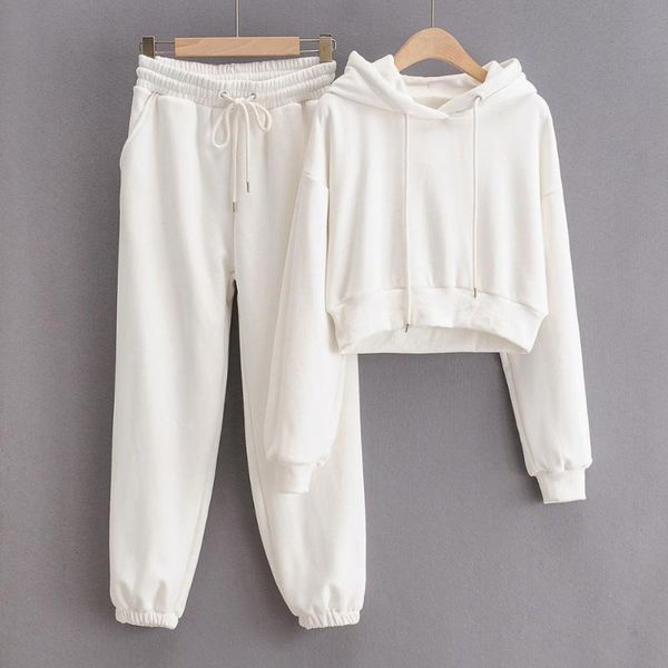 women pullovers sweater long sleeve sport loose sweatshirt plus cashmere pant trouser hoodie set autumn winter tee t-shirt, White
women pullovers sweater long sleeve sport loose sweatshirt plus cashmere pant trouser hoodie set autumn winter tee t-shirt, White