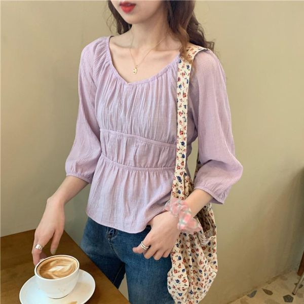 women's blouses & shirts 2021 spring summer autumn women fashion casual lady beautiful nice woman female ol blusas femininas elegantef, White
women's blouses & shirts 2021 spring summer autumn women fashion casual lady beautiful nice woman female ol blusas femininas elegantef, White