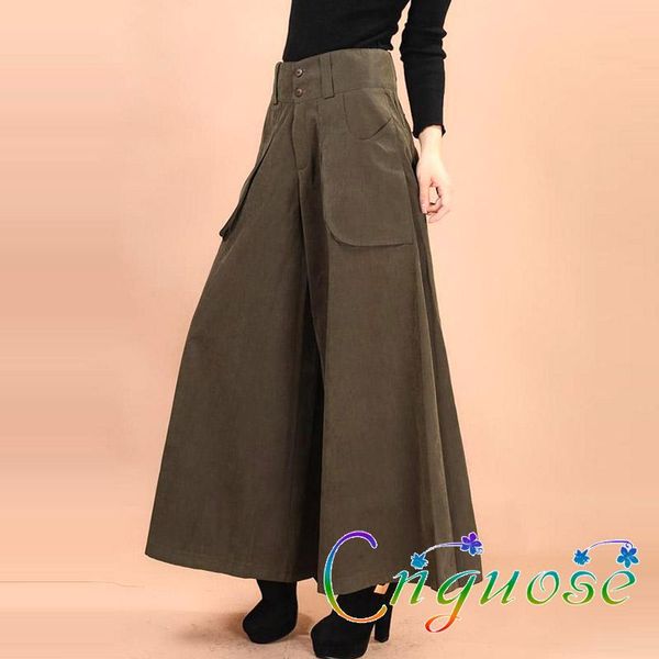 women's pants & capris 2021 autumn and winter casual vintage retro pocket loose armygreen wide leg female trousers womens, Black;white
women's pants & capris 2021 autumn and winter casual vintage retro pocket loose armygreen wide leg female trousers womens, Black;white