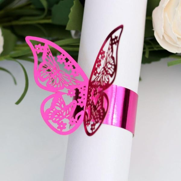 napkin rings 50pcs butterfly laser cut paper ring button el birthday wedding christmas party table decoration
napkin rings 50pcs butterfly laser cut paper ring button el birthday wedding christmas party table decoration