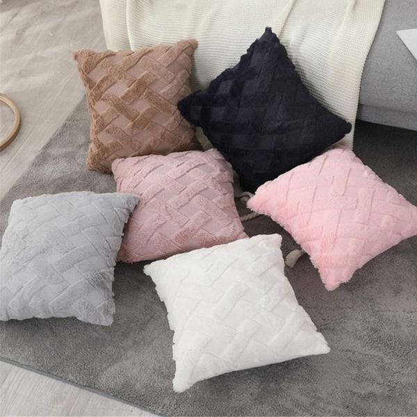 cushion/decorative pillow european modern minimalist plush pillowcase home bedroom square geometric pattern cushion cover car decoration
cushion/decorative pillow european modern minimalist plush pillowcase home bedroom square geometric pattern cushion cover car decoration