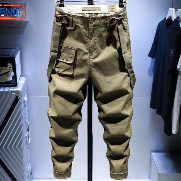 men's pants men 2021 fashion spring cargo military casual long trousers joggers sweatpants male sportswear solid color w540, Black
men's pants men 2021 fashion spring cargo military casual long trousers joggers sweatpants male sportswear solid color w540, Black
