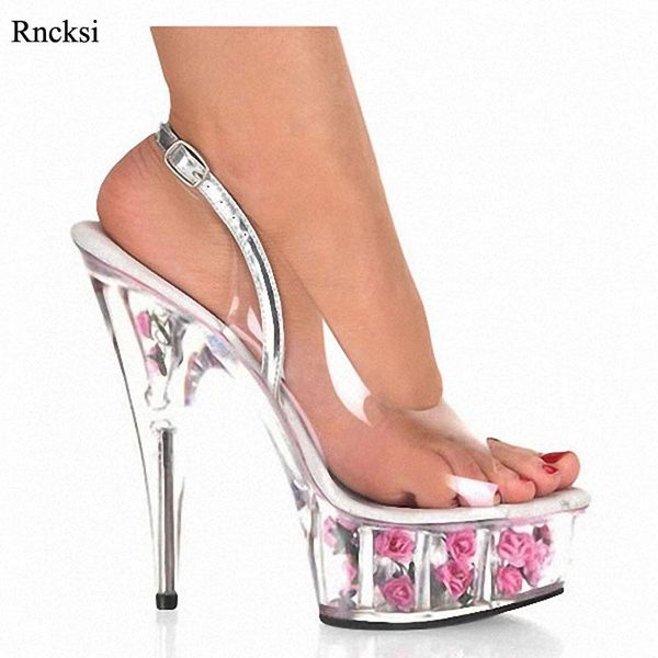 sandals rncksi sweet elegant 15cm ultra high heels rose evening dress shoes transparent upper and flowers platform crystal, Black
sandals rncksi sweet elegant 15cm ultra high heels rose evening dress shoes transparent upper and flowers platform crystal, Black