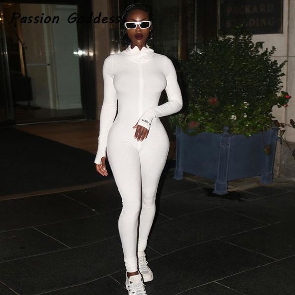 women's jumpsuits & rompers fitness women solid outfits slim full length long sleeve overalls zipper turtleneck jumpsuit jogger, Black;white
women's jumpsuits & rompers fitness women solid outfits slim full length long sleeve overalls zipper turtleneck jumpsuit jogger, Black;white
