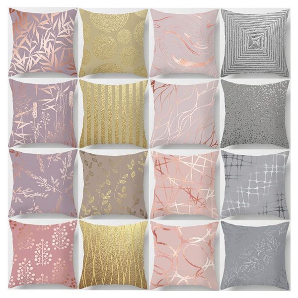 cushion/decorative pillow gray gold cushion cover 45x45 geometric abstract pattern decorative pillowcase polyester sofa cushions nordic styl
cushion/decorative pillow gray gold cushion cover 45x45 geometric abstract pattern decorative pillowcase polyester sofa cushions nordic styl