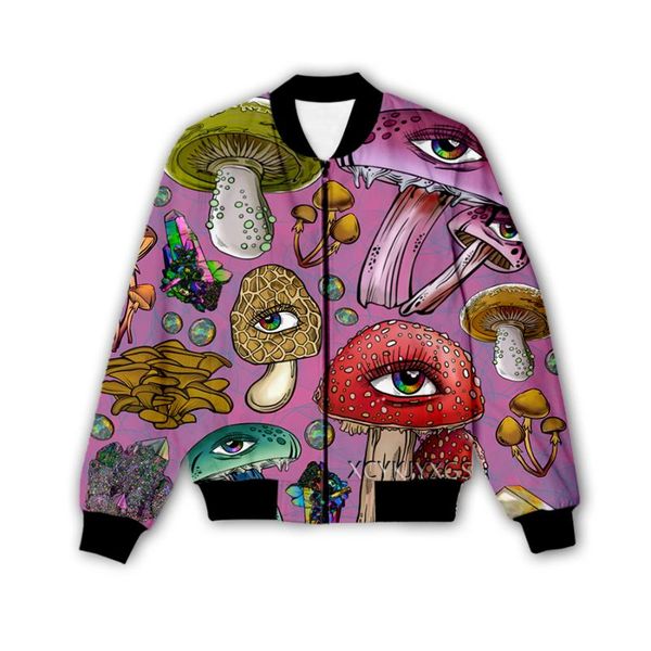 men's jackets xinchenyuan 3d printed mushroom art casual jacket fashion streetwear men loose sporting & coat m20, Black;brown
men's jackets xinchenyuan 3d printed mushroom art casual jacket fashion streetwear men loose sporting & coat m20, Black;brown