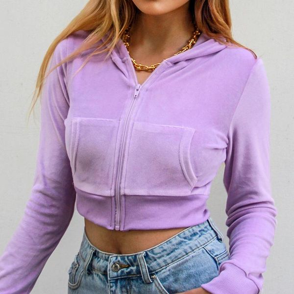 women's jackets thorn tree women hooded crop fashion coat adults slim solid color long sleeve cardigan zip up with pockets autumn, Black;brown
women's jackets thorn tree women hooded crop fashion coat adults slim solid color long sleeve cardigan zip up with pockets autumn, Black;brown