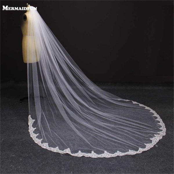 bridal veils 2021 real pos 3 meters partial laced white ivory wedding veil with comb beautiful accessories, Black
bridal veils 2021 real pos 3 meters partial laced white ivory wedding veil with comb beautiful accessories, Black