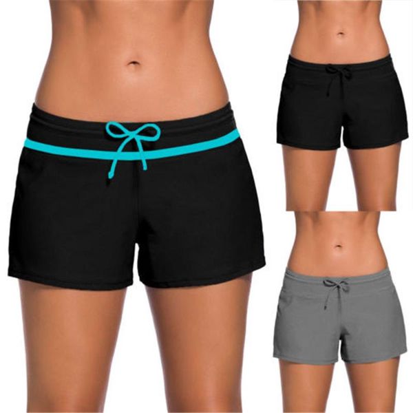 women's shorts surf boardshorts swim board sports beach plus size belt tied bowknot solid cloth casual, White;black
women's shorts surf boardshorts swim board sports beach plus size belt tied bowknot solid cloth casual, White;black