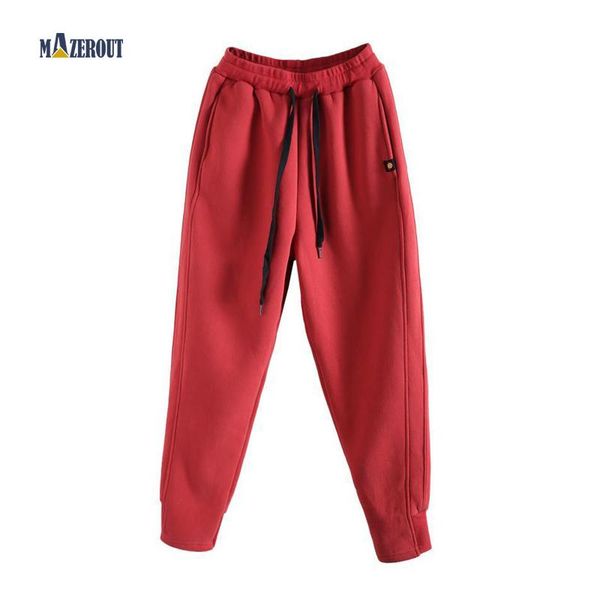women's pants & capris mazerout 2021 spring women casual sweatpants gym workout solid thin fleece trousers velvet winter warm female sp, Black;white
women's pants & capris mazerout 2021 spring women casual sweatpants gym workout solid thin fleece trousers velvet winter warm female sp, Black;white
