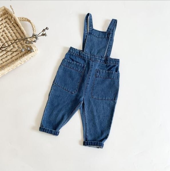 2021 new stlye girls boys denim overalls spring cotton fashion kids pants 1-6t qs983, Blue
2021 new stlye girls boys denim overalls spring cotton fashion kids pants 1-6t qs983, Blue