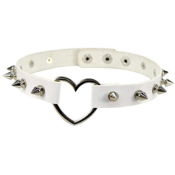 chokers choker necklaces gothic pu leather spike heart necklace women collar pendant rock chocker statement jewelry, Golden;silver
chokers choker necklaces gothic pu leather spike heart necklace women collar pendant rock chocker statement jewelry, Golden;silver