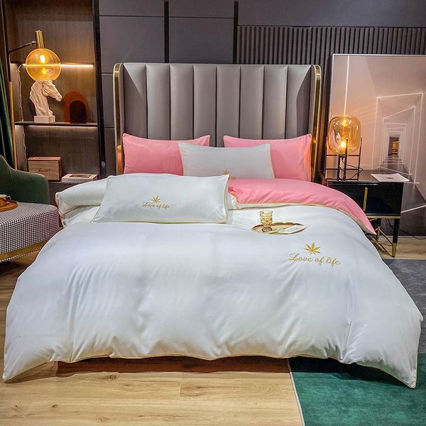 bedding sets nordic douvet cover embroidery home bed line modern luxury bedclothes single double king size 220x240 solid set
bedding sets nordic douvet cover embroidery home bed line modern luxury bedclothes single double king size 220x240 solid set