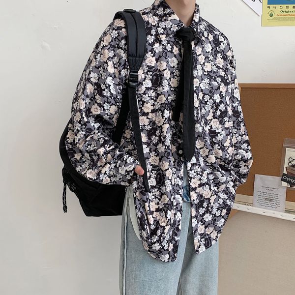 2021 new spring tie flower men's fashion casual men streetwear korean loose long-sleeved shirts mens shirt s-xl 2yx4, White;black
2021 new spring tie flower men's fashion casual men streetwear korean loose long-sleeved shirts mens shirt s-xl 2yx4, White;black