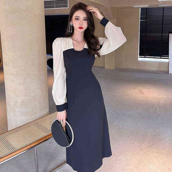 woman casual dresses black dr's autumn 2022 long sleeve french slim temperament hepburn style small black dresses, Black;gray
woman casual dresses black dr's autumn 2022 long sleeve french slim temperament hepburn style small black dresses, Black;gray