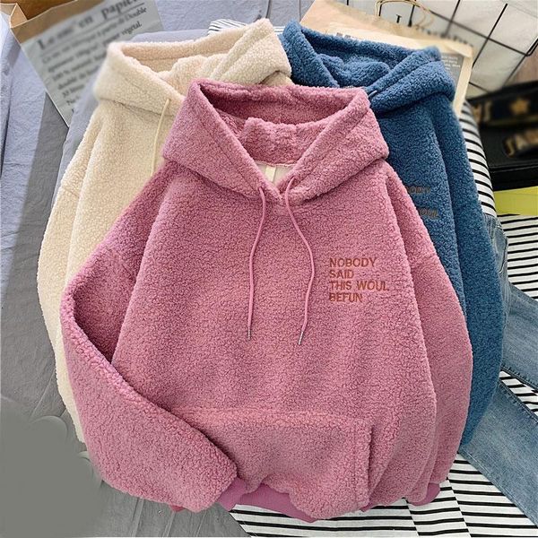 women's hoodies & sweatshirts sorry print harajuku loose pocket autumn winter women pink coat hooded thicken fleece flannel pullover fe, Black
women's hoodies & sweatshirts sorry print harajuku loose pocket autumn winter women pink coat hooded thicken fleece flannel pullover fe, Black