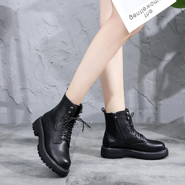boots leather short women's british style 2021 children's fashion casual autumn, Black
boots leather short women's british style 2021 children's fashion casual autumn, Black
