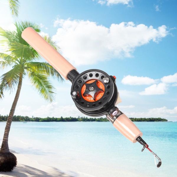 60cm portable winter fishing rod spinning fish hand fishing tackle pole set
60cm portable winter fishing rod spinning fish hand fishing tackle pole set