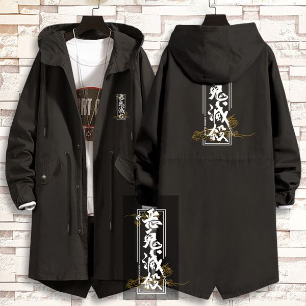 2021 new fashion men coat anime demon slayer long hoodie jacket kamado tanjirou cosplay trench sweatshirt overcoat mjen, Black
2021 new fashion men coat anime demon slayer long hoodie jacket kamado tanjirou cosplay trench sweatshirt overcoat mjen, Black