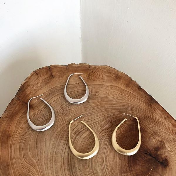 dangle & chandelier oval matte gold hoop earrings fashion geometric for women prevent allergy with s925 jewelry gift, Silver
dangle & chandelier oval matte gold hoop earrings fashion geometric for women prevent allergy with s925 jewelry gift, Silver
