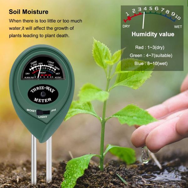 meters 3 in1 soil water moisture ph meter acidity humidity sunlight light test garden plants flowers testing instrument
meters 3 in1 soil water moisture ph meter acidity humidity sunlight light test garden plants flowers testing instrument