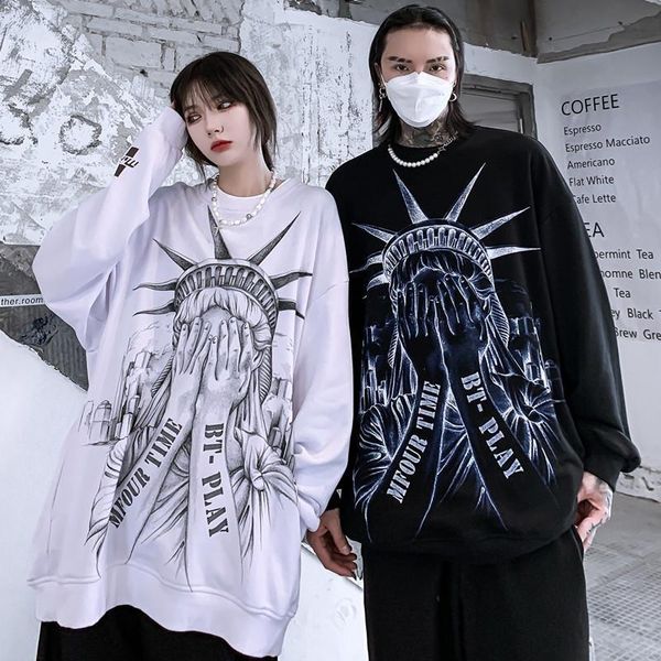 2021 new preto fino gtico s streetwear engraado oversized hoodies dos homens hip hop legal sweatshirts coreano modas harajuku punk hoodi, Black
2021 new preto fino gtico s streetwear engraado oversized hoodies dos homens hip hop legal sweatshirts coreano modas harajuku punk hoodi, Black