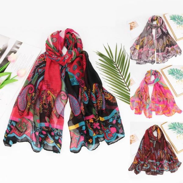 scarves voile scarf women ethnic style wrap printed cotton linen shawl decor po props, Blue;gray
scarves voile scarf women ethnic style wrap printed cotton linen shawl decor po props, Blue;gray