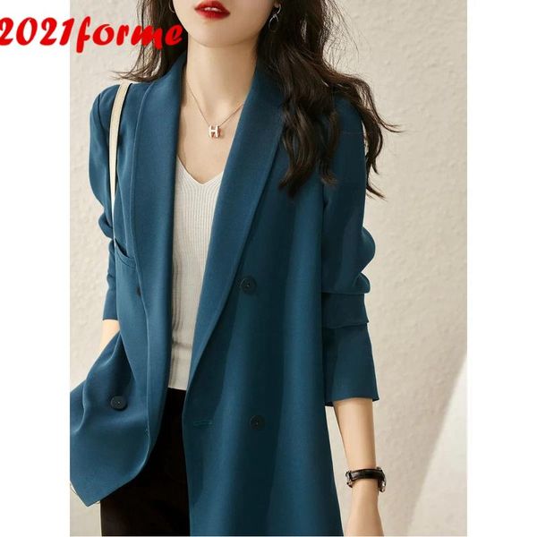 women's suits & blazers blue black for women long sleeve suit jacket office lady casual loose solid oversized coat korean style outerw, White;black
women's suits & blazers blue black for women long sleeve suit jacket office lady casual loose solid oversized coat korean style outerw, White;black