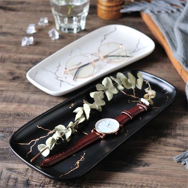 kitchen storage & organization nordic marble tray deskjewelry organizer trays fruit dessert ceramic plate black white
kitchen storage & organization nordic marble tray deskjewelry organizer trays fruit dessert ceramic plate black white