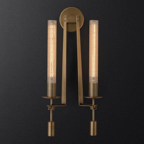 wall lamps rh wrought iron glass retro living room bedroom bathroom mirror front light fixture aisle corridor sconces 
wall lamps rh wrought iron glass retro living room bedroom bathroom mirror front light fixture aisle corridor sconces