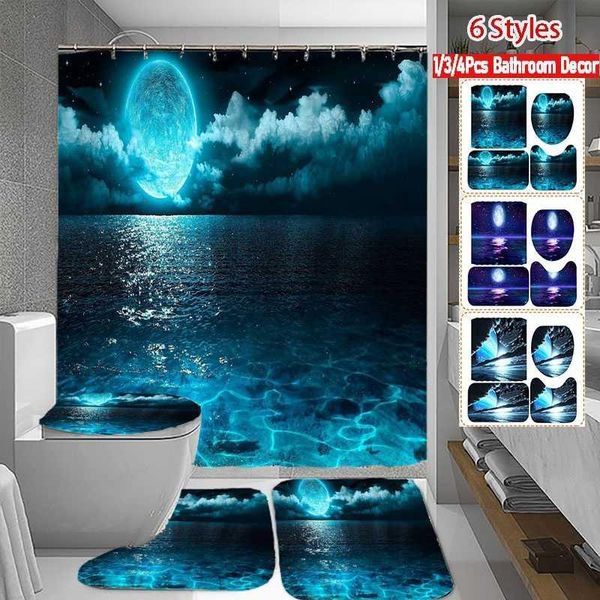 curtain & drapes sea and moon pattern bathroom shower set waterproof non slip pedestal rug toilet lid cover bath mat decor
curtain & drapes sea and moon pattern bathroom shower set waterproof non slip pedestal rug toilet lid cover bath mat decor