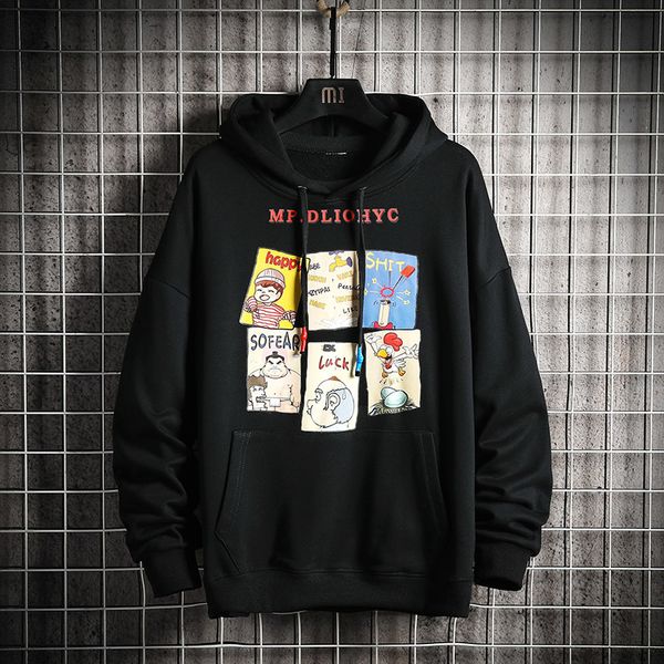 2021 new anime print hoodies with hat men hoodie hooded sweatshirt sudaderas streetwear 3kp0, Black
2021 new anime print hoodies with hat men hoodie hooded sweatshirt sudaderas streetwear 3kp0, Black