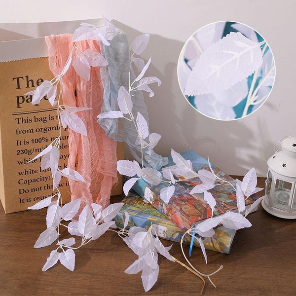 240cm multi colors artificial hanging ivy white leaf garland plants vines rattan home wedding garden party christmas wall decor
240cm multi colors artificial hanging ivy white leaf garland plants vines rattan home wedding garden party christmas wall decor