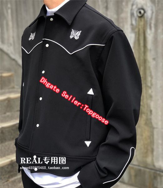 new jacket men women 1 high-quality vintage british style embroidery coats, Black;brown
new jacket men women 1 high-quality vintage british style embroidery coats, Black;brown