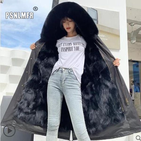 women's fur & faux classic high-end modern comfortable warm essential parka real ladies premium stylish natural liner women coat, Black
women's fur & faux classic high-end modern comfortable warm essential parka real ladies premium stylish natural liner women coat, Black