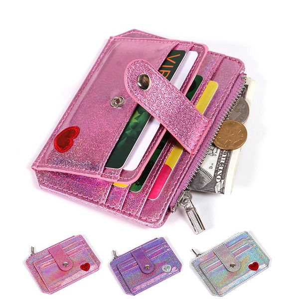card holders fashion laser wallet women's pu embroidery zipper buckle coin purse thin holder, Brown;gray
card holders fashion laser wallet women's pu embroidery zipper buckle coin purse thin holder, Brown;gray