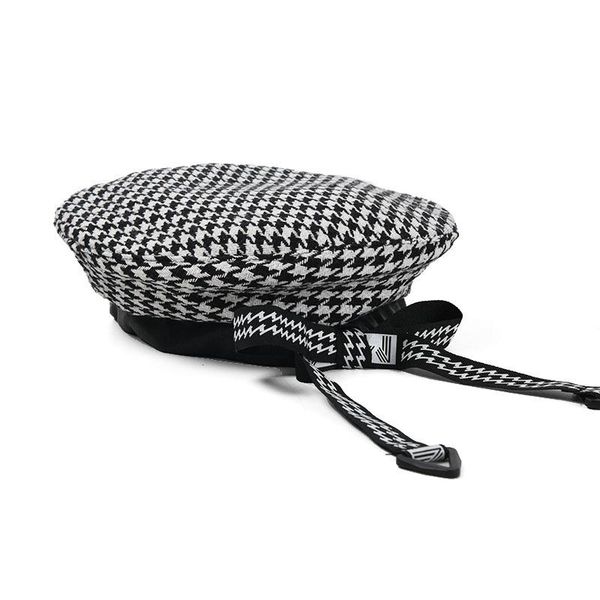 berets fashion bow tie houndstooth beret for women ladies wedding hat plaid lolita accessories wholesale, Blue;gray 
berets fashion bow tie houndstooth beret for women ladies wedding hat plaid lolita accessories wholesale, Blue;gray