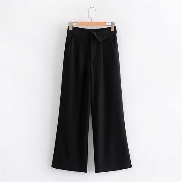 women fashion side pockets office wear pants vintage high waist zipper fly female ankle trousers mujer 210531, Black;white
women fashion side pockets office wear pants vintage high waist zipper fly female ankle trousers mujer 210531, Black;white