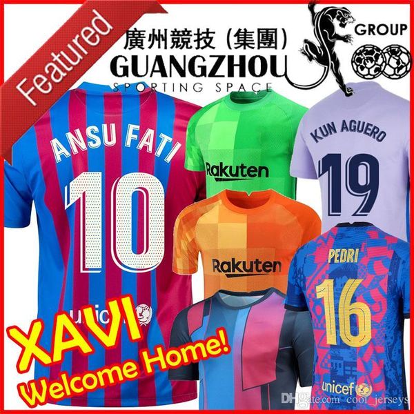 21 22 kun aguero ansu fati soccer jersey barcelona home away third goalkeeper gk 2021 2022 fc men barca kids kit training pre match shirt pl, Black;yellow
21 22 kun aguero ansu fati soccer jersey barcelona home away third goalkeeper gk 2021 2022 fc men barca kids kit training pre match shirt pl, Black;yellow