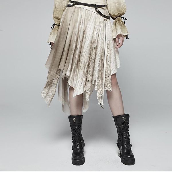 skirts gothic asymmetric casual beige black high waisted steampunk women lace half skirt zipper decoration punk rave
skirts gothic asymmetric casual beige black high waisted steampunk women lace half skirt zipper decoration punk rave