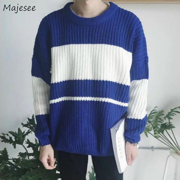 pullovers men patchworks long sleeve oversize autumn sweaters korean new fashion leisure loose simple all-match chic male, White;black
pullovers men patchworks long sleeve oversize autumn sweaters korean new fashion leisure loose simple all-match chic male, White;black